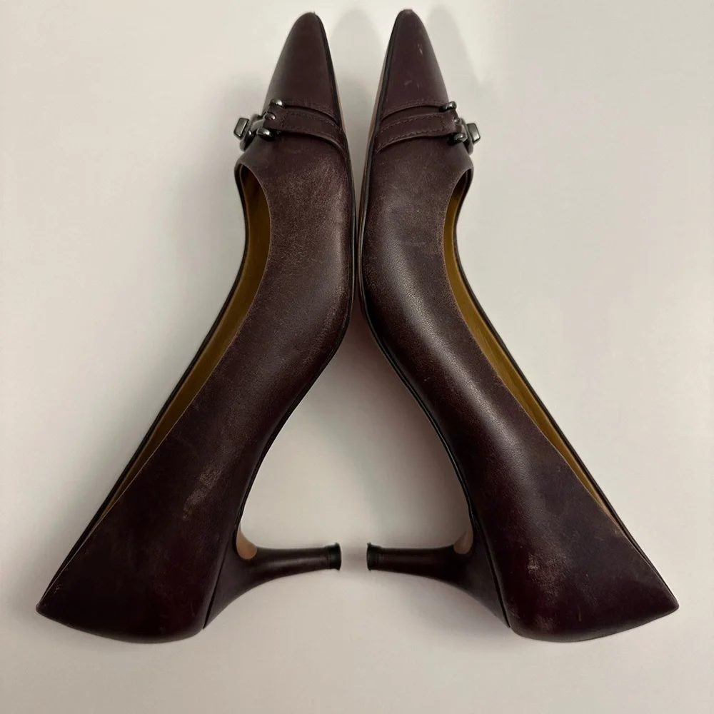 Coach Lauri Pointed-Toe Pumps Size 8.5